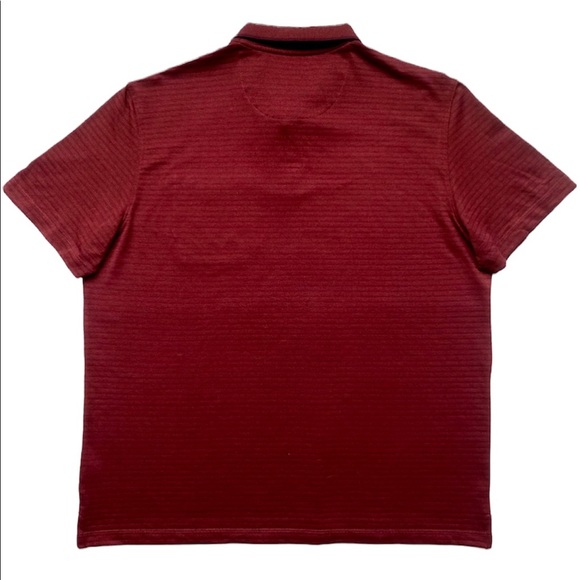 Men’s Van Heusen Flex Golf Polo Shirt Red - Size XL - Picture 2 of 5
